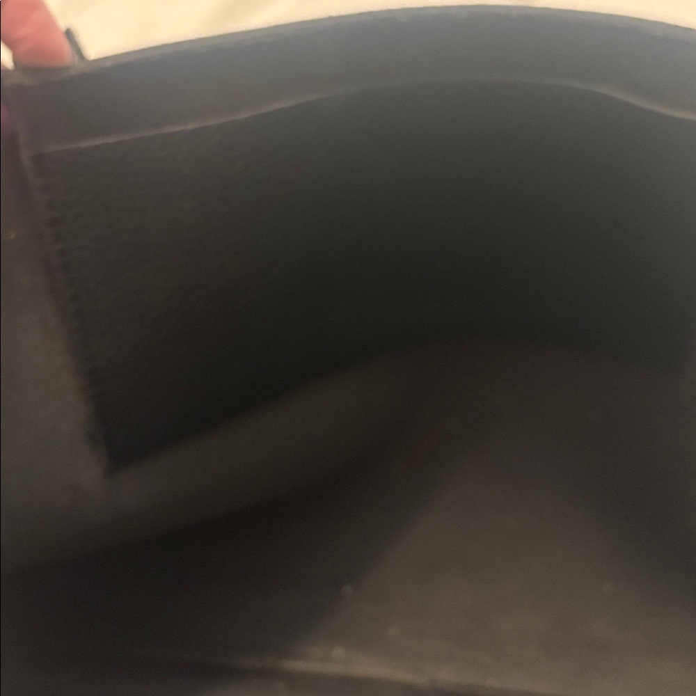 Vince Camuto Luck Tote black & gray large size one interior pocket everyday use - Picture 9 of 10